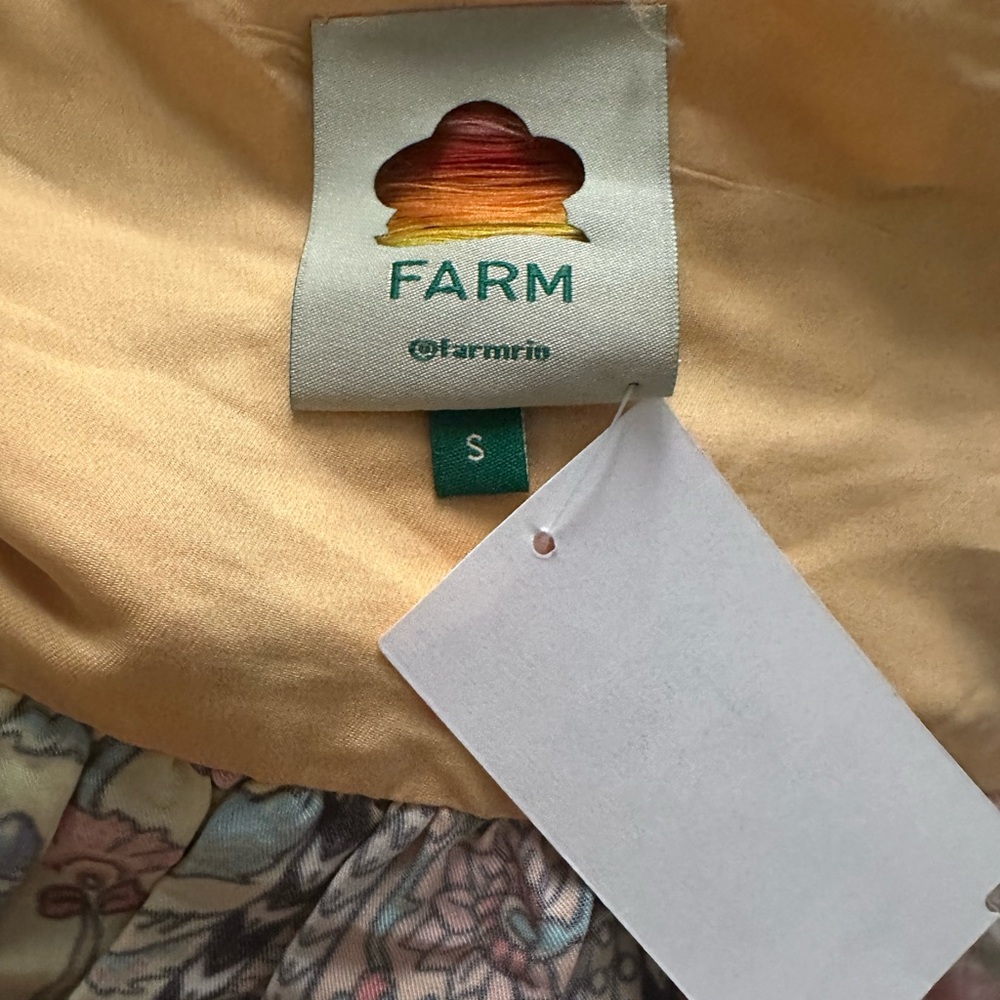FARM Rio Colorful Patchwork Midi Dress - Picture 8 of 10
